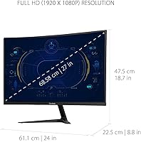 ViewSonic VX2718-PC-MHD 27-inch Curved Gaming Monitor — image 9