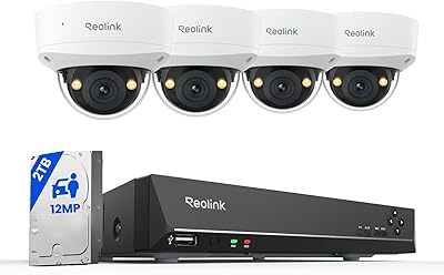 Reolink RLK8-1200V4 12MP PoE Security Camera System