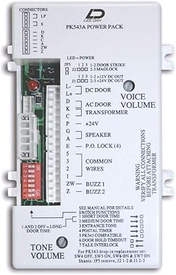 LEE DAN PK-543A 5-4-3 Wire Apartment Intercom Amplifier