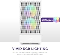 NZXT H5 Flow RGB Compact ATX Mid-Tower PC Gaming Case — image 4