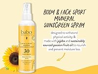 Babo Botanicals Swim & Sport Mineral Sunscreen Spray SPF 30 — image 3