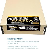 Lineco Museum Archival Storage Box 8x10x3 — image 6