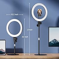 Yarrashop Desk Ring Light with Stand 10.5″ — image 6