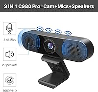 EMEET C980 Pro 1080P Webcam — image 2
