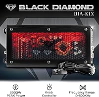 Black Diamond DIA-K1X Car Audio Amplifier — image 2