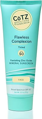 CoTZ Flawless Complexion Tinted Facial Sunscreen SPF 50, 2.5oz