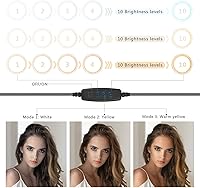 AceTaken Workbench Light 8-inch USB Ring Light — image 5