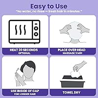 Medcosa No Rinse Shampoo Caps - 5-Pack — image 4