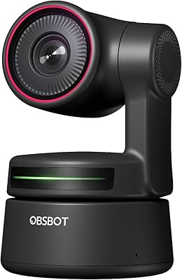 OBSBOT Tiny 4K PTZ Webcam