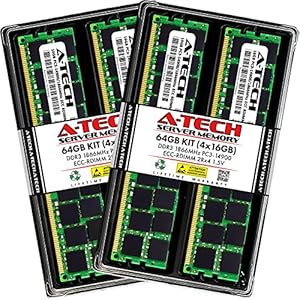 A-Tech 64GB Kit DDR3 1866MHz ECC RAM for Mac Pro Late 2013