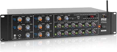 Pyle PT12050CH 12-Channel Rack Amplifier