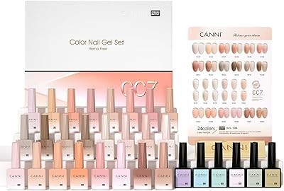 CANNI CC7 Hema-Free Jelly Gel Nail Polish Set – 30 Pcs 9ML