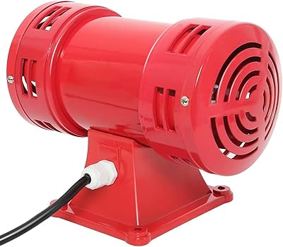 YaeCCC Air Raid Siren RA-0121, 110V Electric, 150dB