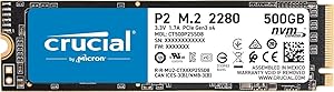 Crucial P2 500GB NVMe PCIe M.2 SSD Review