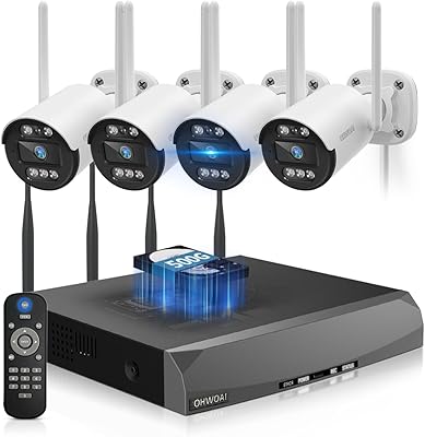 OHWOAI Wireless Security Camera System
