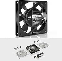 AC Infinity AXIAL 1225 Quiet Muffin Fan 120mm x 25mm 120V AC — image 2