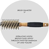 Sam Villa Artist Series Nylon and Boar Bristle Hair Brush — image 7