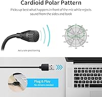 JOUNIVO JV605 PRO USB Computer Microphone — image 2