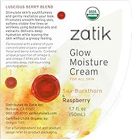 Zatik Naturals Glow Moisture Cream, Sea-Buckthorn & Raspberry, 50mL — image 3