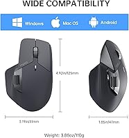 Rapoo MT760 Multi-Device Wireless Mouse — image 9