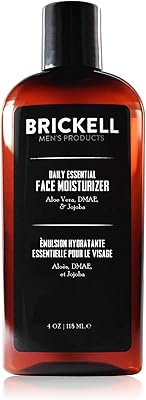 Brickell Men's Daily Essential Face Moisturizer, 4oz