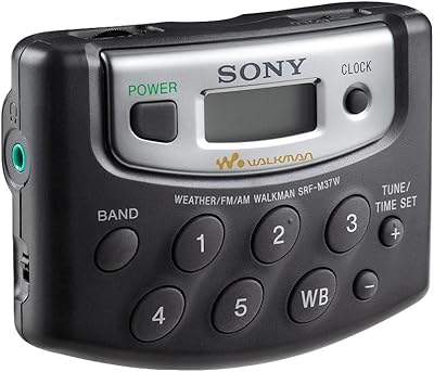 Sony SRF-M37W Walkman Digital Tuning Weather/FM/AM Stereo Radio