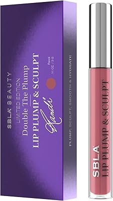 SBLA Beauty Double The Plump Lip Plump & Sculpt 11 Fl Oz - Nude Rose