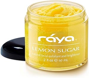 RAYA Lemon Sugar Facial Scrub 2.33oz Review
