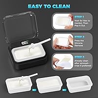 FullWoyi Nose Wax Kit Men with Adjustable LED Display — image 8