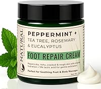 Natural Escapes Peppermint Foot Cream 8oz — image 1