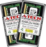 A-Tech 32GB (2x16GB) DDR4 2133 MHz SODIMM Laptop RAM — image 1