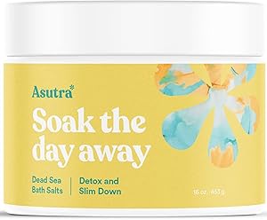 ASUTRA Dead Sea Bath Salts Detox & Slim Down 16 oz Review