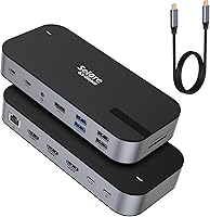 Selore&S-Global 16-in-1 USB-C Docking Station with Triple HDMI — image 1