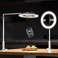 AIXPI Ring Light with Overhead Phone Mount 10″ — image 1