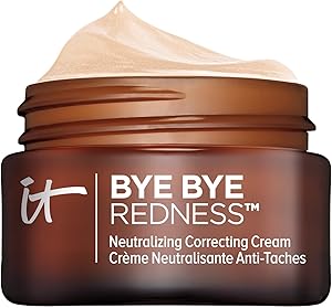 IT Cosmetics Bye Bye Redness Full Coverage Color Correcting Cream - Porcelain Beige, 0.37 fl oz Review