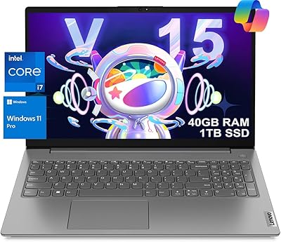 Lenovo V15 G3 Business Laptop, Intel i7-1255U, 40GB RAM, 1TB SSD