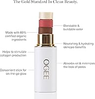 Ogee Sculpted Face Stick - Pearl Pearlescent Peony Shimmer — image 4