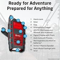 Eton Odyssey Multi-Powered All-Band Bluetooth Emergency Radio — image 5