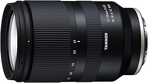 Tamron 17-70mm f/2.8 Di III-A VC RXD Lens for Sony E APS-C Mirrorless Cameras