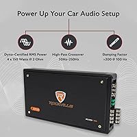 Rockville RXD-F30 2400W 4-Channel Car Amplifier — image 2