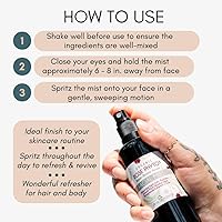 Peak Scents Organic Rose Phyto³ Facial Spray 4oz — image 7