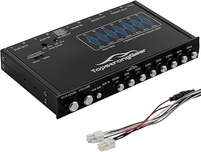 TOPSTRONGGEAR TSG7EQ 7-Band Car Audio Equalizer