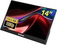 Verbatim 14″ Portable Monitor USB-C HDMI Full HD 1080p IPS Display — image 1