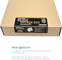 Lineco Archival Slide Storage Box 15.5″ x 11.5″ x 3″ — image 4