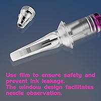 BIGWASP 50pcs Assorted Disposable Tattoo Needles Curved Magnum #12 RM — image 6