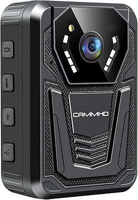 CAMMHD F6 128GB 4K Body Camera