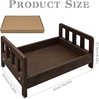 SPOOKI Newborn Photography Bed - Brown — image 2