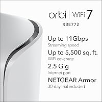 NETGEAR Orbi 770 Series Tri-Band WiFi 7 Mesh System RBE772 — image 2