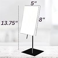 JERDON Rectangular Tabletop Vanity Mirror - 5-inch x 8-inch with 3X Magnification — image 5