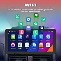 Kunfine CarPlay Android Auto Navigation Stereo 10.33″ for Honda Fit 2009-2013 — image 5